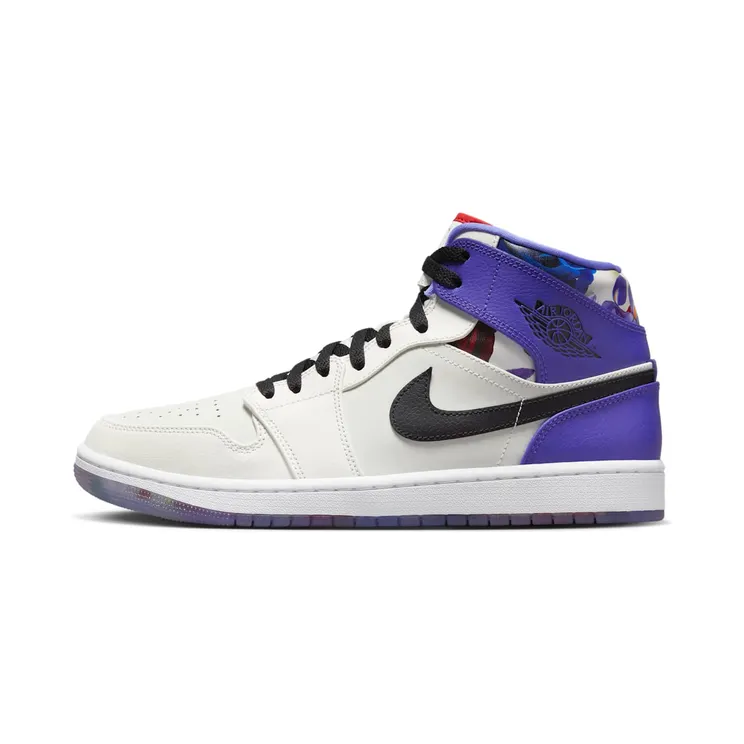 Jordan 1 Mid SE Valentine’s Day Flowers (FD4330-101)