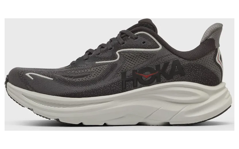 Hoka One Clifton 10 Carbon Black Satellite Grey