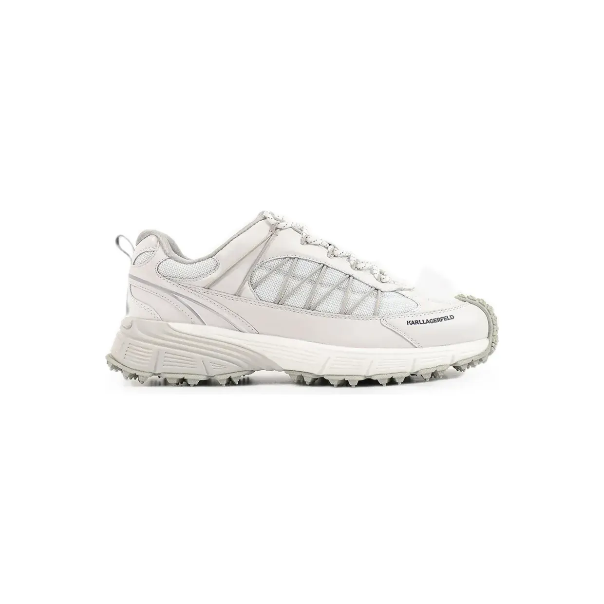 Karl Lagerfeld panelled chunky-sole “White” (KL58526)