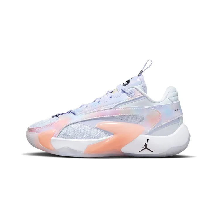 Jordan Luka 2 Nebula “Football Grey / Oxygen Purple / Arctic Orange / Black” (DZ3498-005)