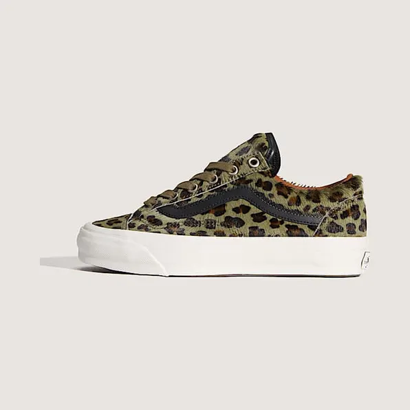 Vans Premium Old Skool 36 Pony Cheetah Olive (VN000EHDOLV)