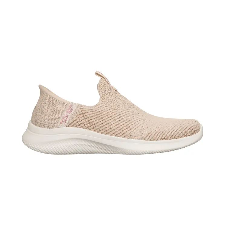 Skechers Slip-ins: Ultra Flex 4.0 – Midnight Sparkle Natuurlijk/Goud