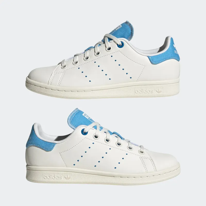 Adidas Stan Smith Cloud White / Blue Bird / Light Blue (H03449)