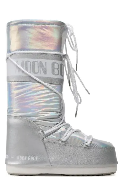 Moon Boot Icon Met Boot Silver (14027500003)