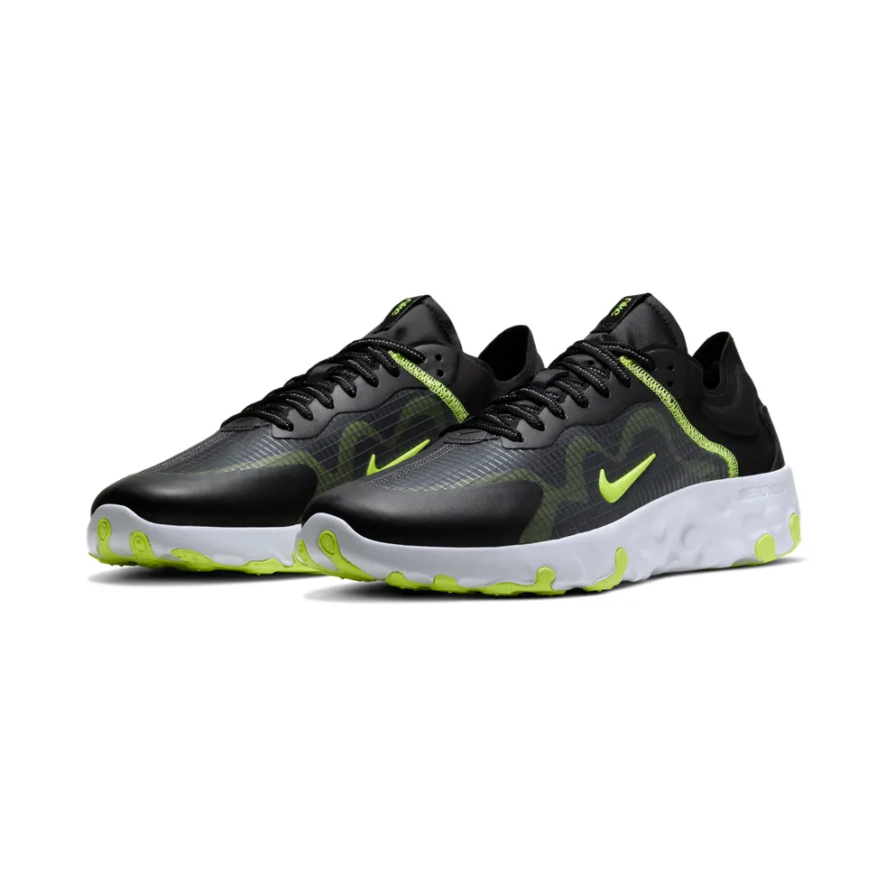 Nike Renew Lucent “Black / Pure Platinum / Dark Grey / Volt” (BQ4235-005)