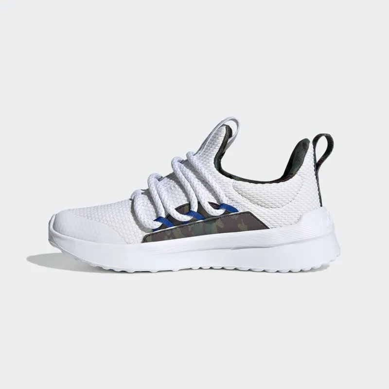 Adidas Lite Racer Adapt 5 Lifestyle Running Slip-On Lace Cloud White / Cloud White / Royal Blue (GW7156)