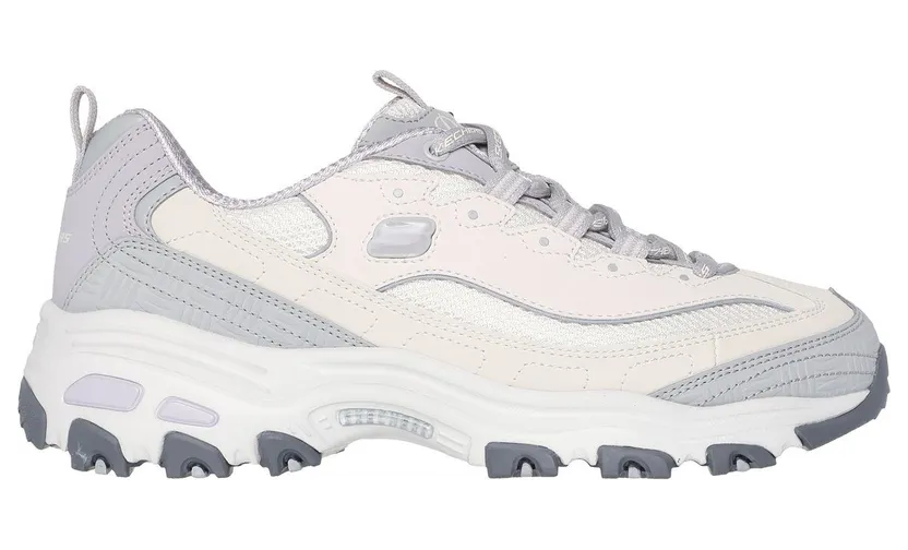 Skechers D’Lites – Retro Rewind – Natuurlijk / Grijs – “Beige” (150536 NTGY)