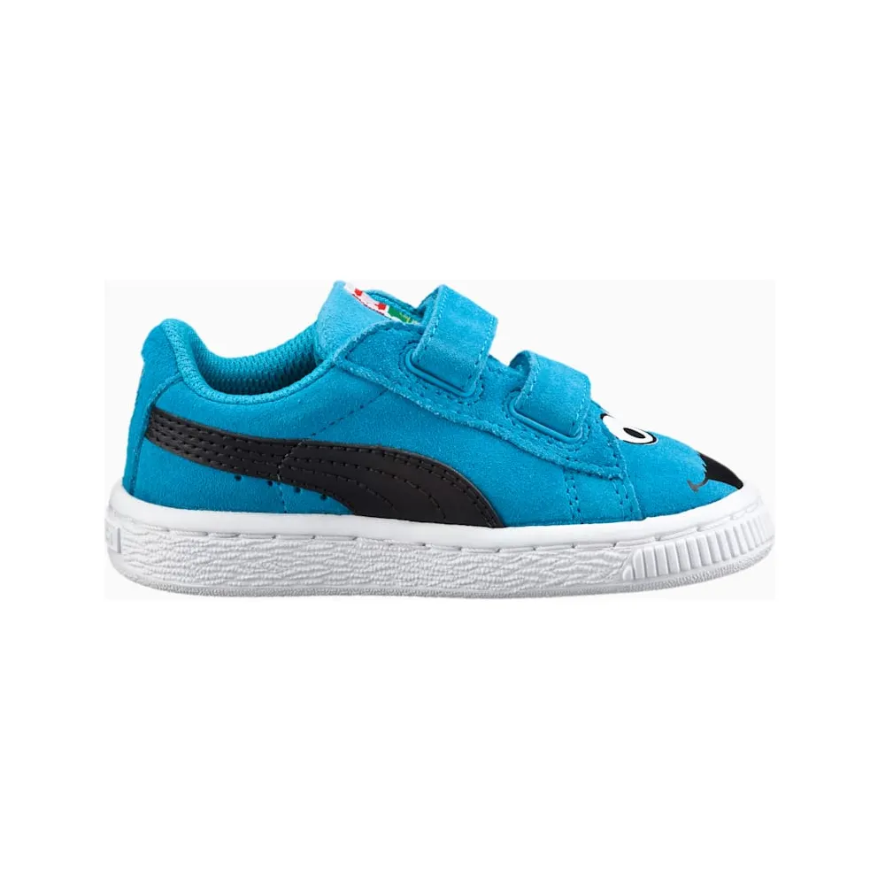 Puma Suede Sesame Street PS “Atomic Blue / Black” (360828-01)