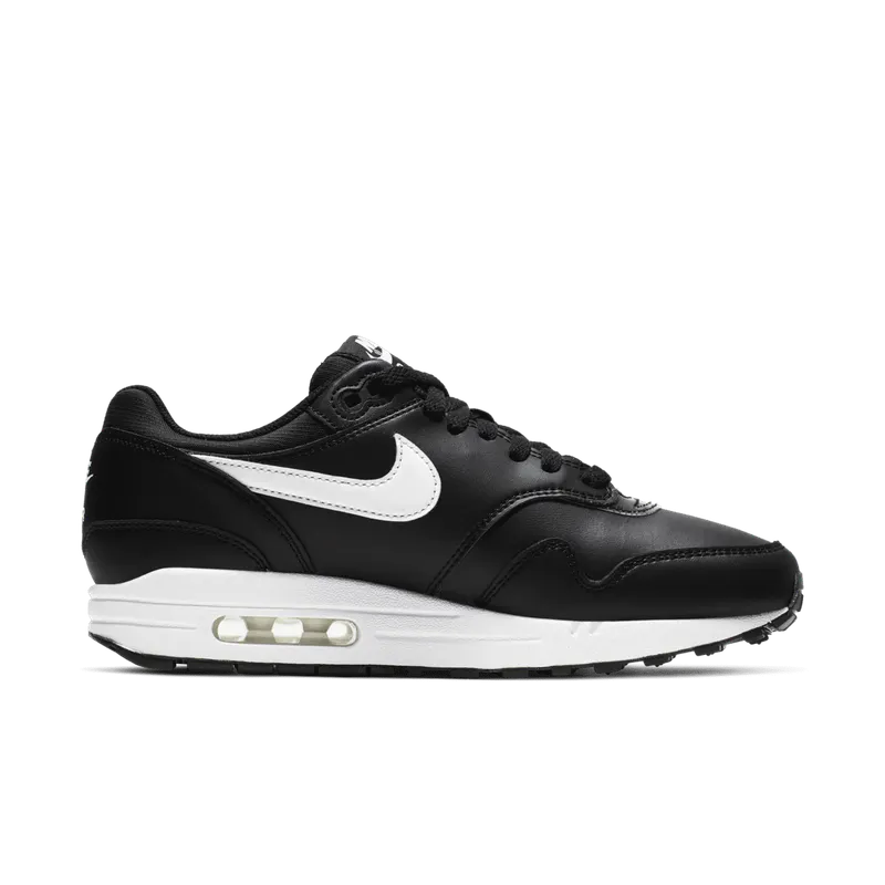Nike Air Max 1 Black White (W) Black/White (319986-044)