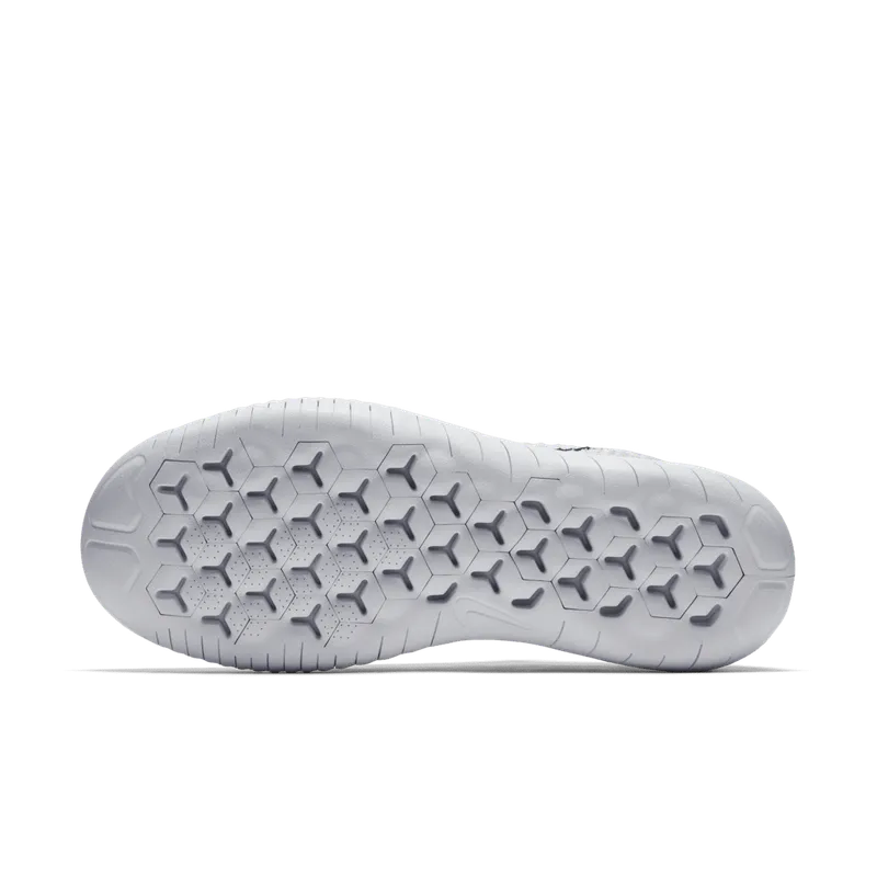 Nike Free RN Flyknit 2018 White Pure Platinum (W) White/Black-Pure Platinum (942839-100)