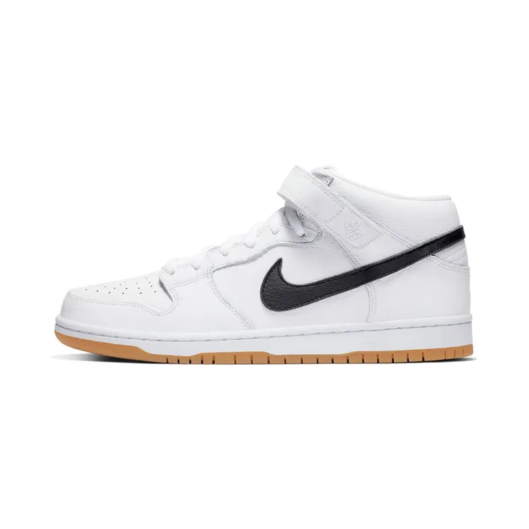 Nike SB Dunk Mid Pro ISO Orange Label – White (CD6754-100)