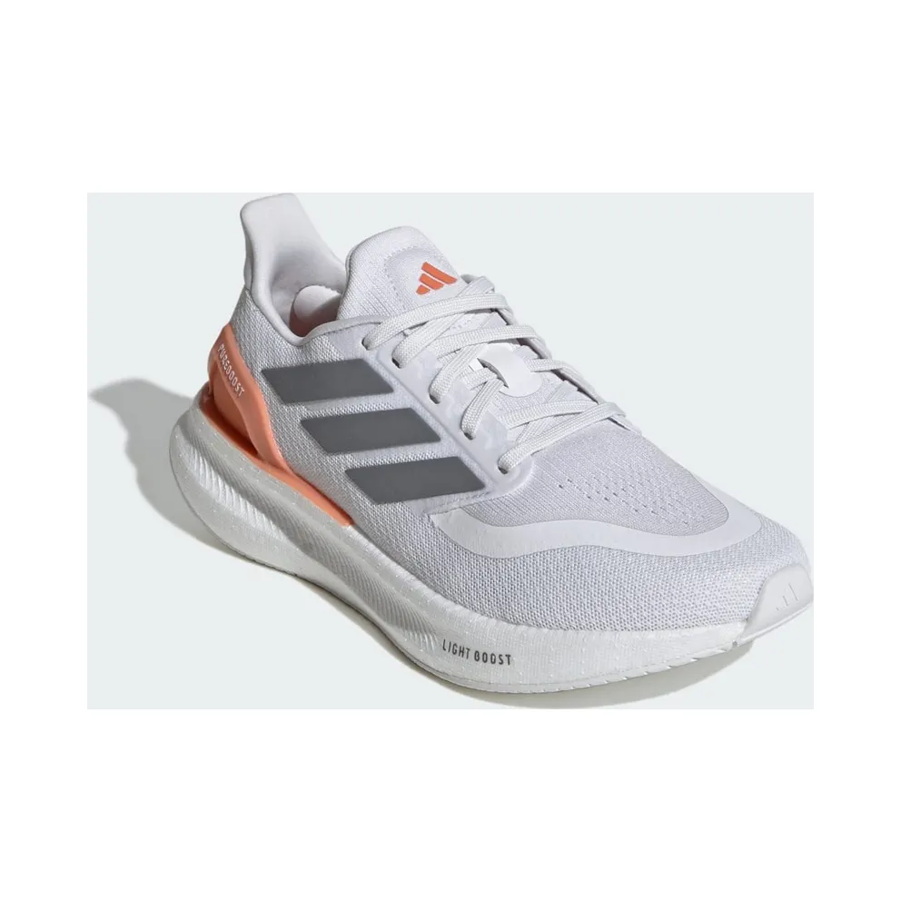 adidas Pureboost 5 Running “Crystal White / Iron Metallic / Cloud White” (JQ6909)