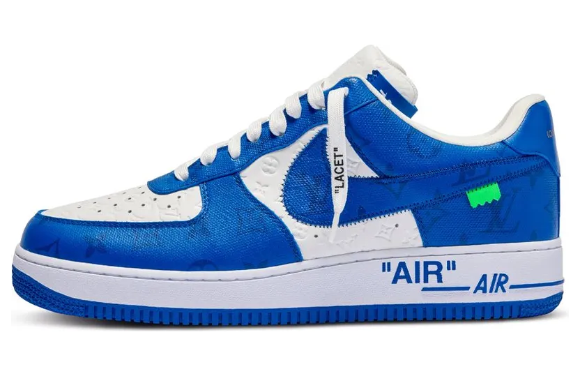 nike-air-force TBC-NXLV White Blue