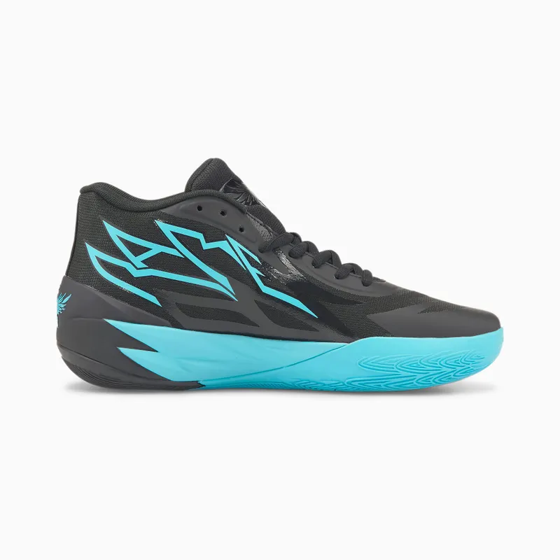 Puma MB.02 Phenom Basketball Shoes Black/Blue (377644-01)