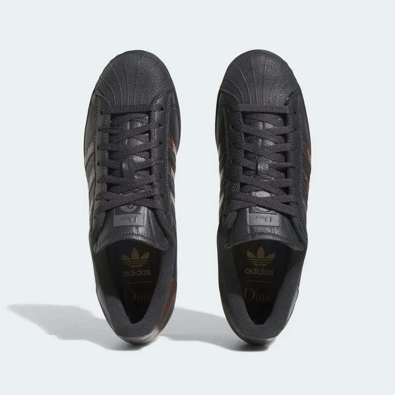 adidas Dime Superstar ADV Carbon / Grey Five / Brown (FZ6003)