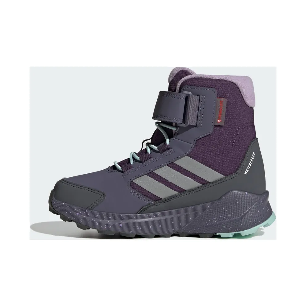 Adidas Terrex Trailmaker 2 High CLIMAWARM+ Kids Aurora Plum / Matte Silver / Semi Flash Aqua (JS2935)