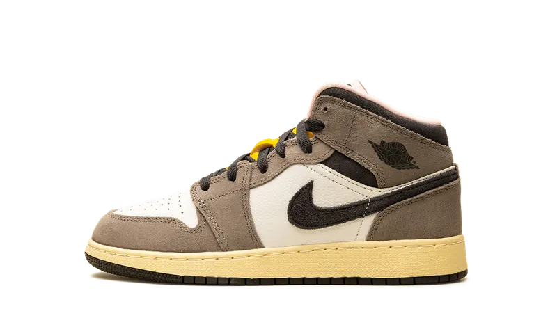 Air Jordan 1 Mid SE GS “Cave Stone” (HQ2014-100)