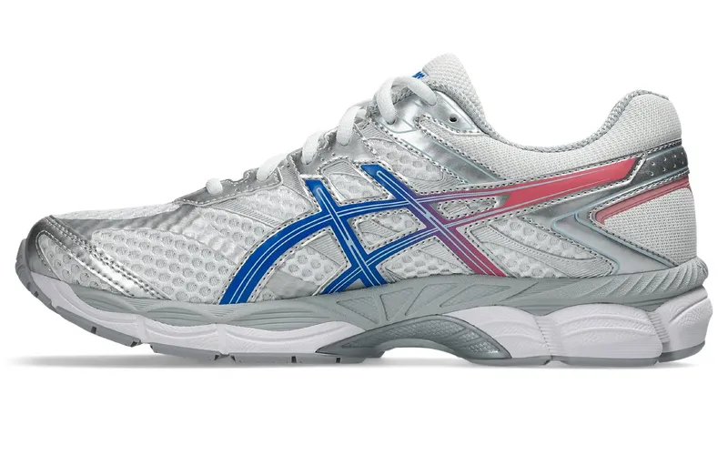 Asics Gel Cumulus 16 White / Pure Silver / Blue (1203B120-100)