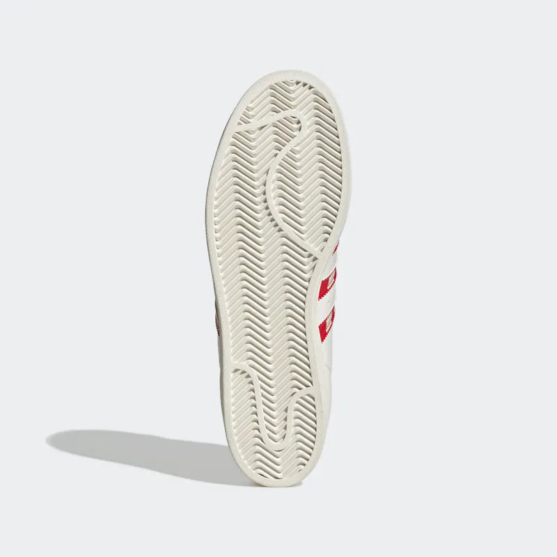Adidas Superstar Christmas Cloud White / Off White / Vivid Red (GZ4715)