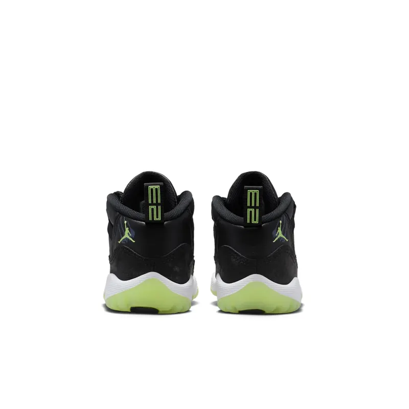Jordan 11 Retro Black Barely Volt (IB1380-001)