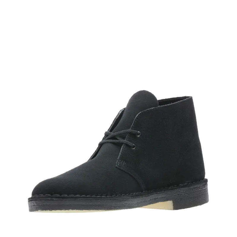 Clarks Originals Desert Boot Black Suede (26155480)