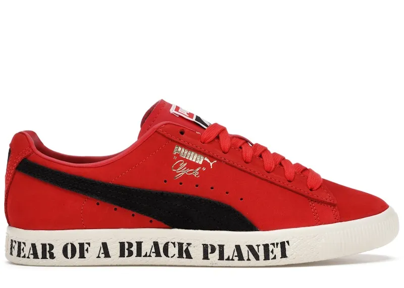 Puma Clyde Public Enemy High Risk Red/Puma Black (374539-01)