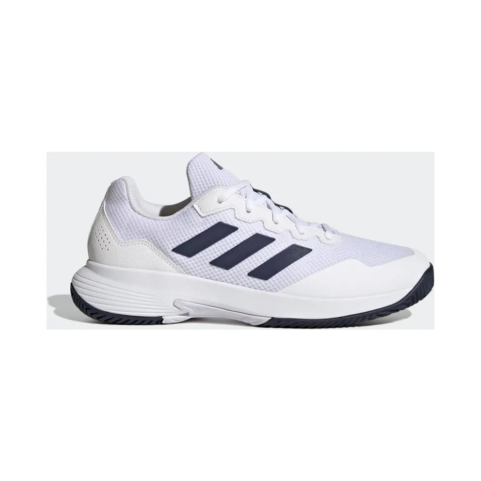 adidas Gamecourt 2.0 Tennis Shoes Cloud White / Team Navy Blue 2 / Cloud White (HQ8809)