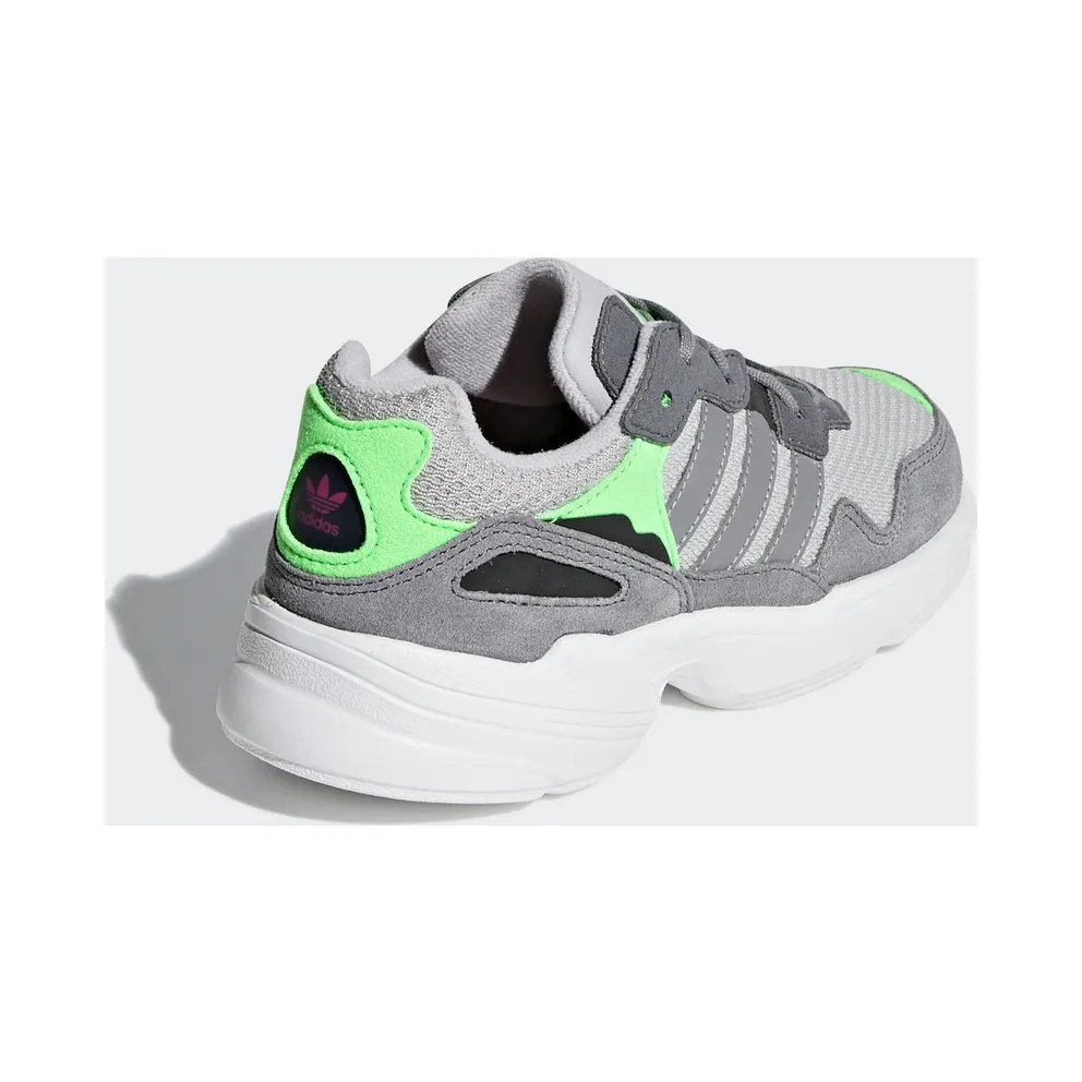 adidas Yung-96 Grey Shock Pink (PS) Grey Two/Grey Three/Shock Pink (F34280)
