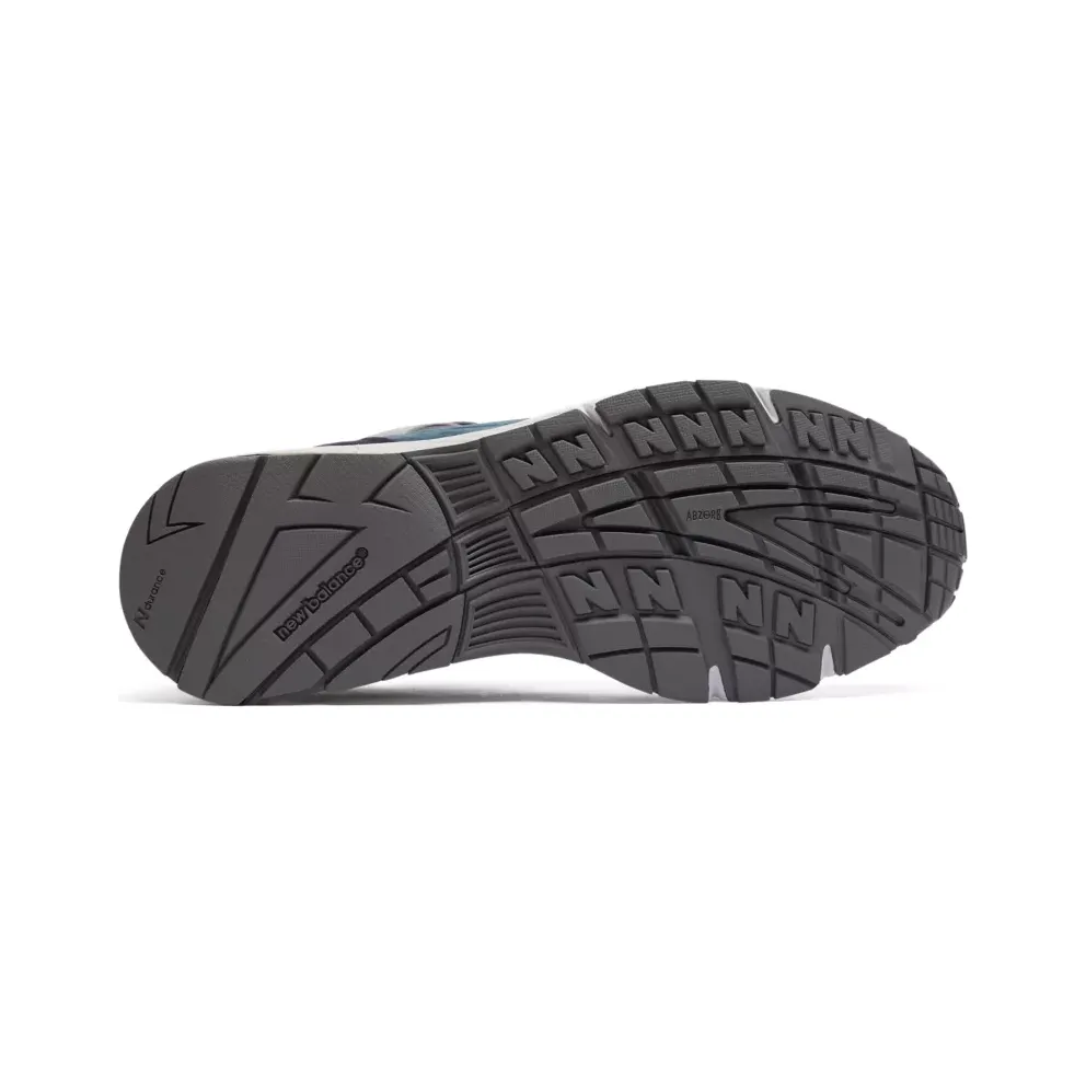 New Balance 991 Nu Block Grey Grey/Blue-Teal (M991GBT)