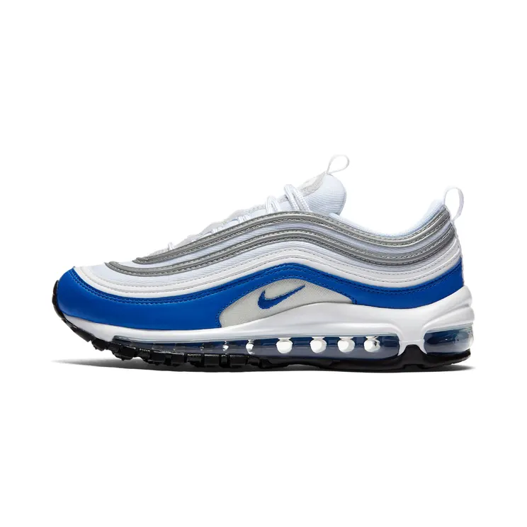 Nike Air Max 97 White Game Royal (W) “White / Neutral Grey / Reflect Silver / Game Royal” (921733-101)