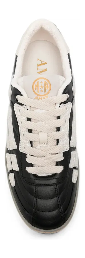 Amiri Pacific Bones Leather “Black/Neutrals” (AMSNSN1098 001) (4)