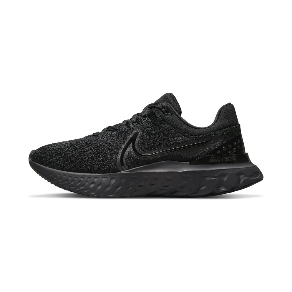 Nike React Infinity Run Flyknit 3 Road Running Black (DD3024-005)