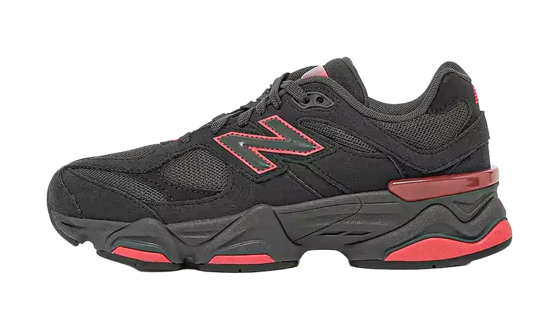 New Balance 9060 GS “Black Red” (GC9060JR)
