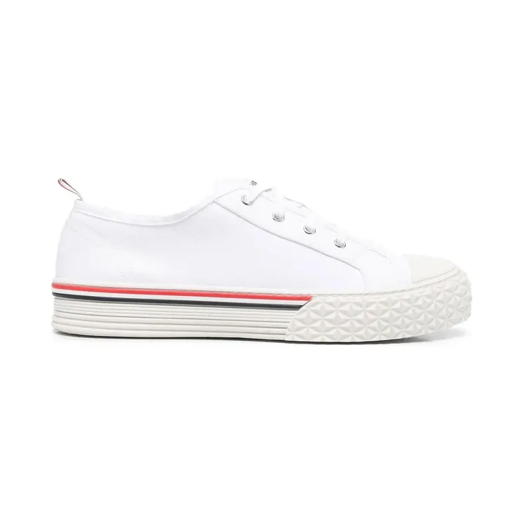 Thom Browne Canvas Tread Sole Collegiate “White” (MFD253AF0102)