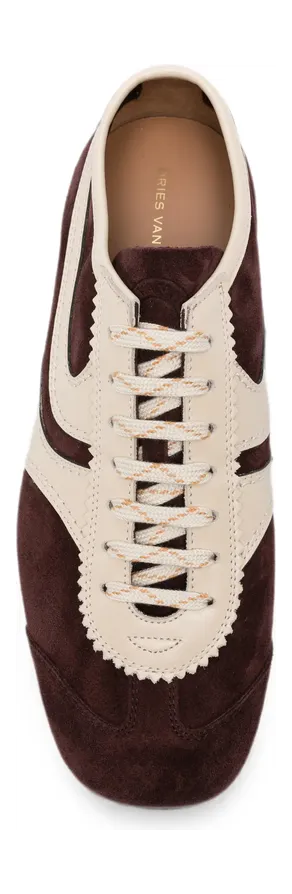 Dries Van Noten Suede Leather “Red” (0132 021700 402) (4)
