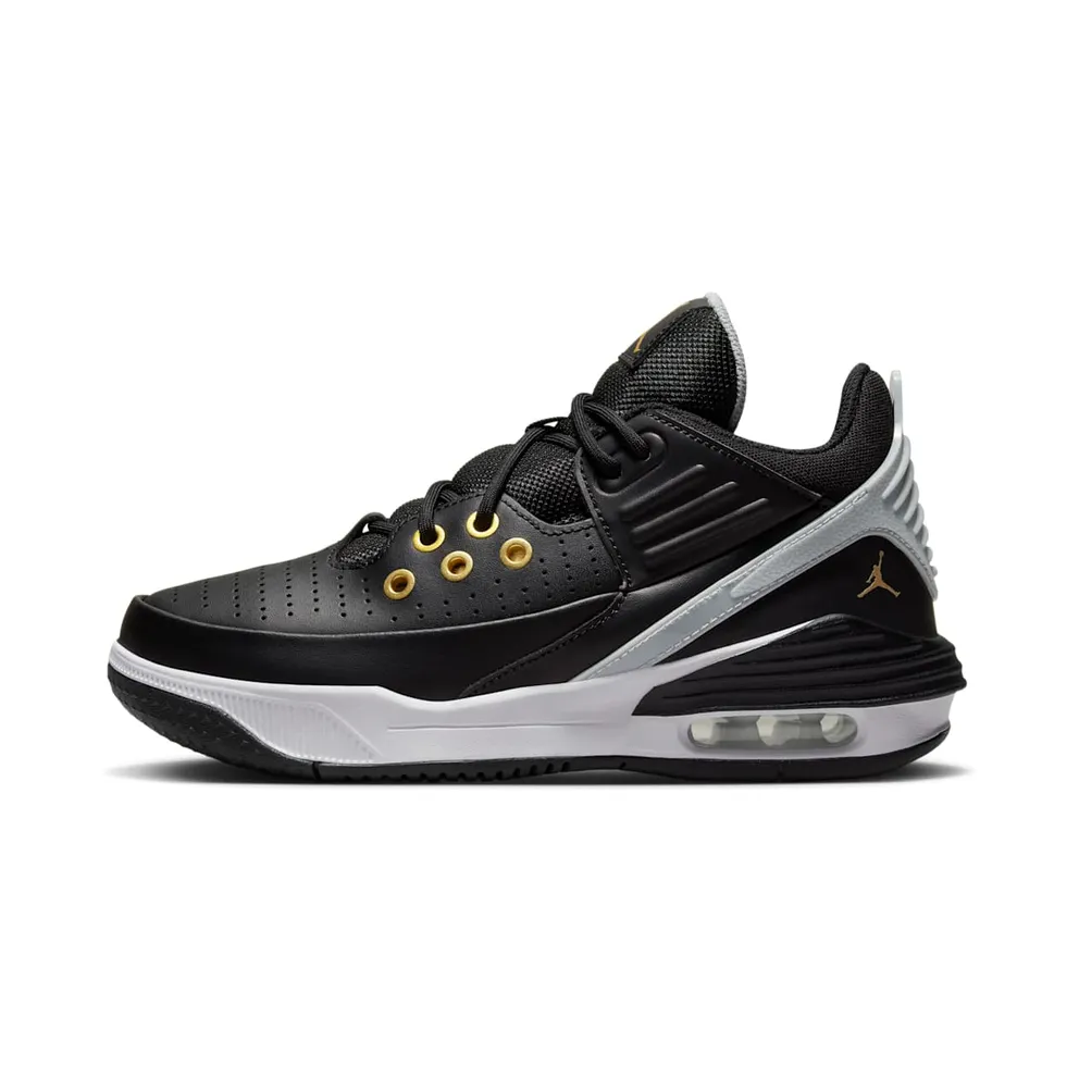 Jordan Max Aura 5 Black White Wolf Grey Metallic Gold (DZ4352-017)