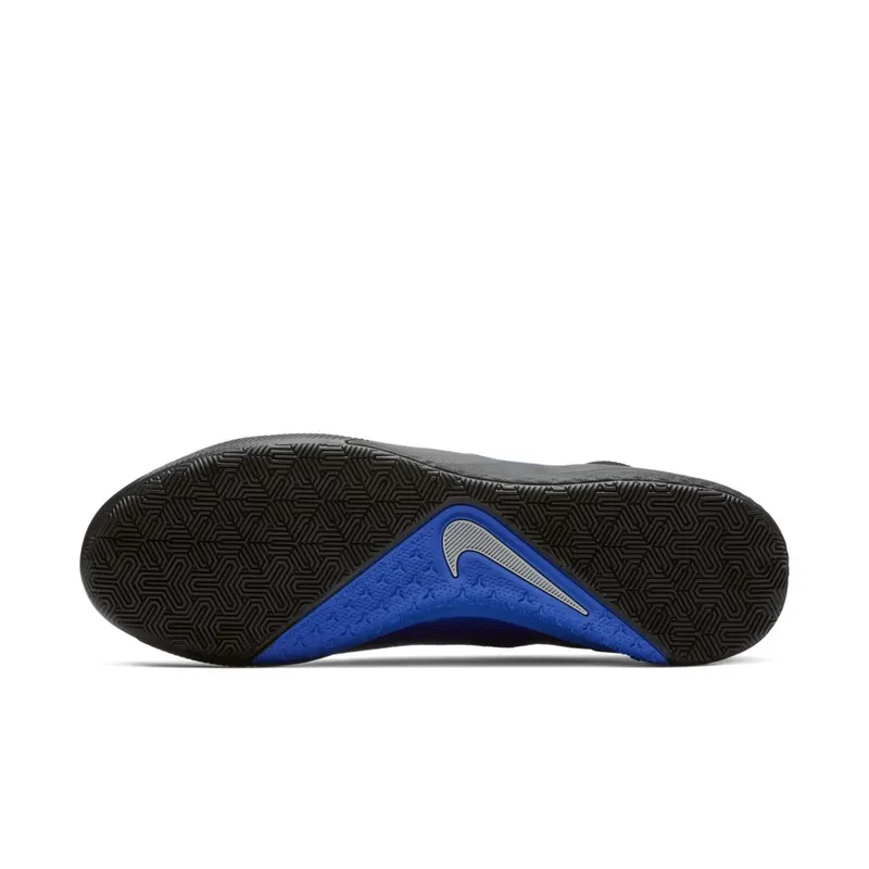 Nike React Phantom Vision Pro Dynamic Fit IC Black Black Racer Blue Metallic Silver (AO3276-004)
