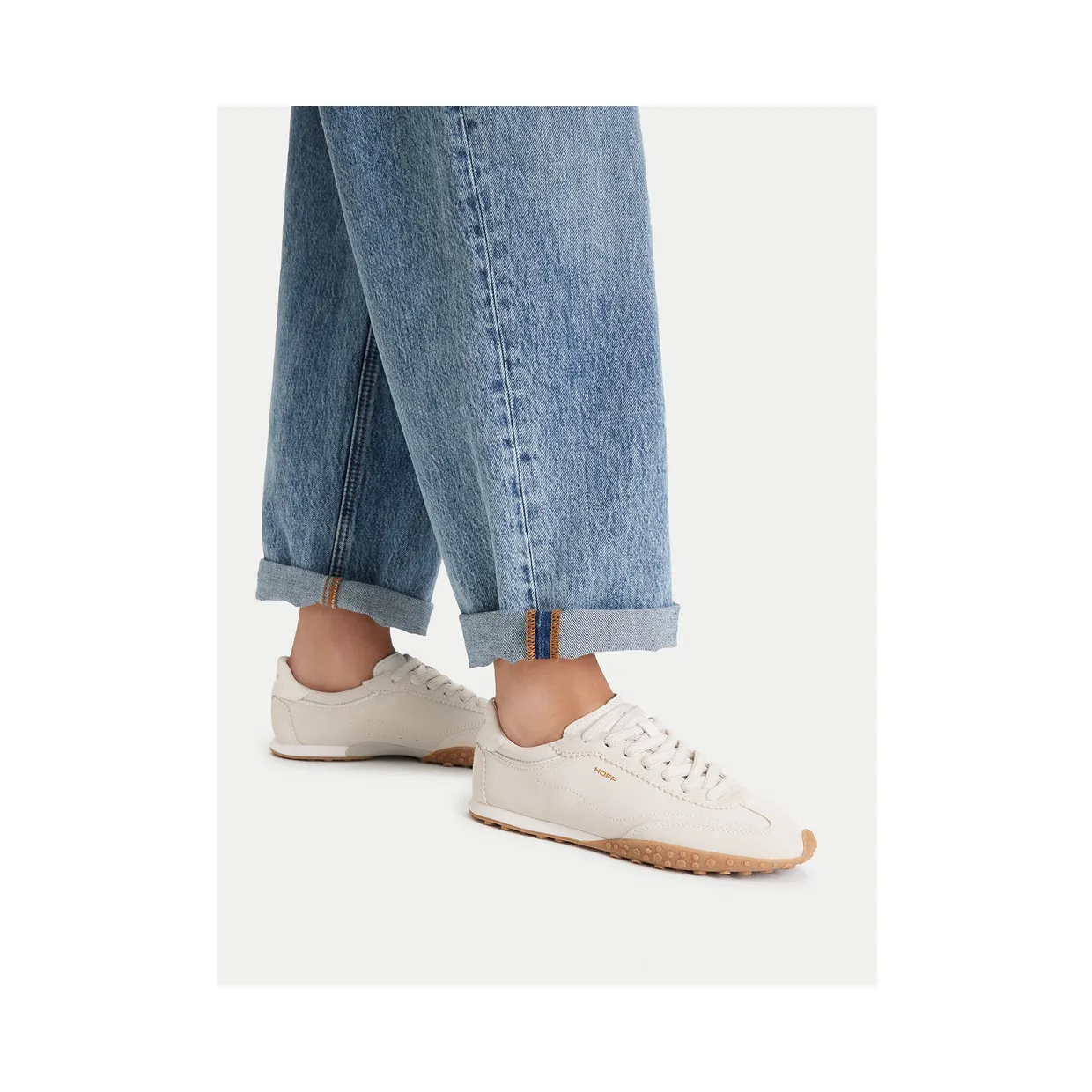 Hoff Sneakers van echt leer met logodetail model ‘Bridge’ (22561021) (2)