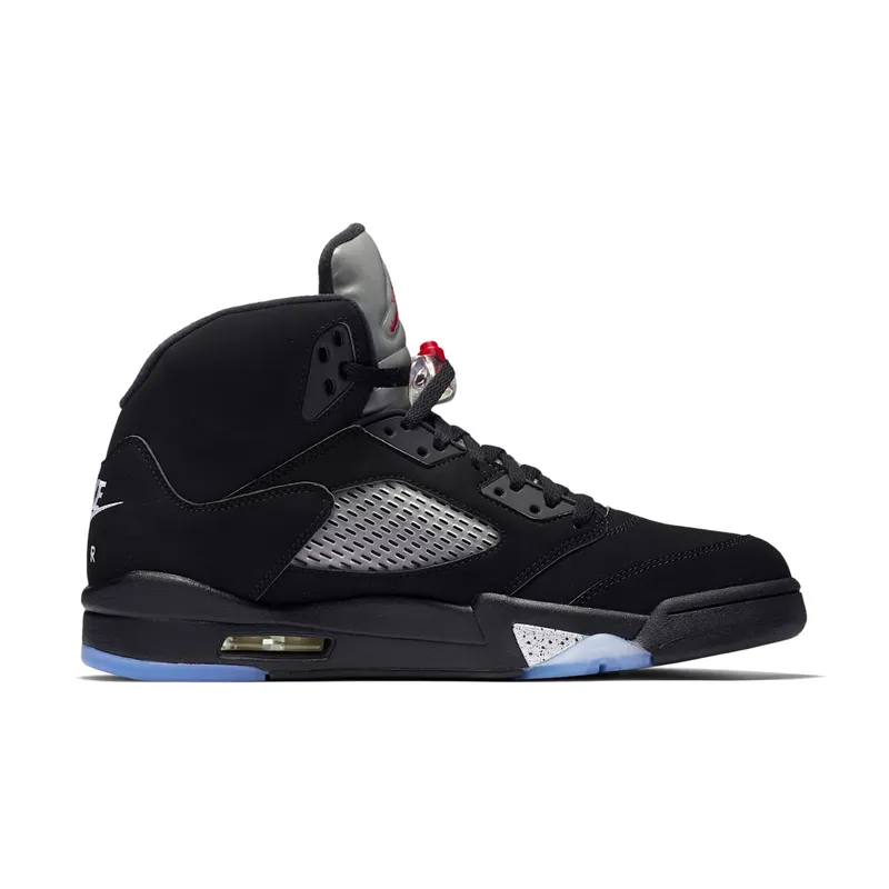 Air Jordan Nike AJ 5 V Retro Black Metallic (2016) (845035-003)
