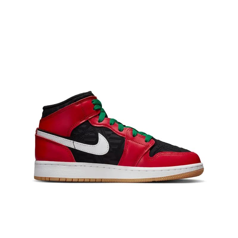 Jordan 1 Mid SE GS “Christmas” (DQ8418-006)