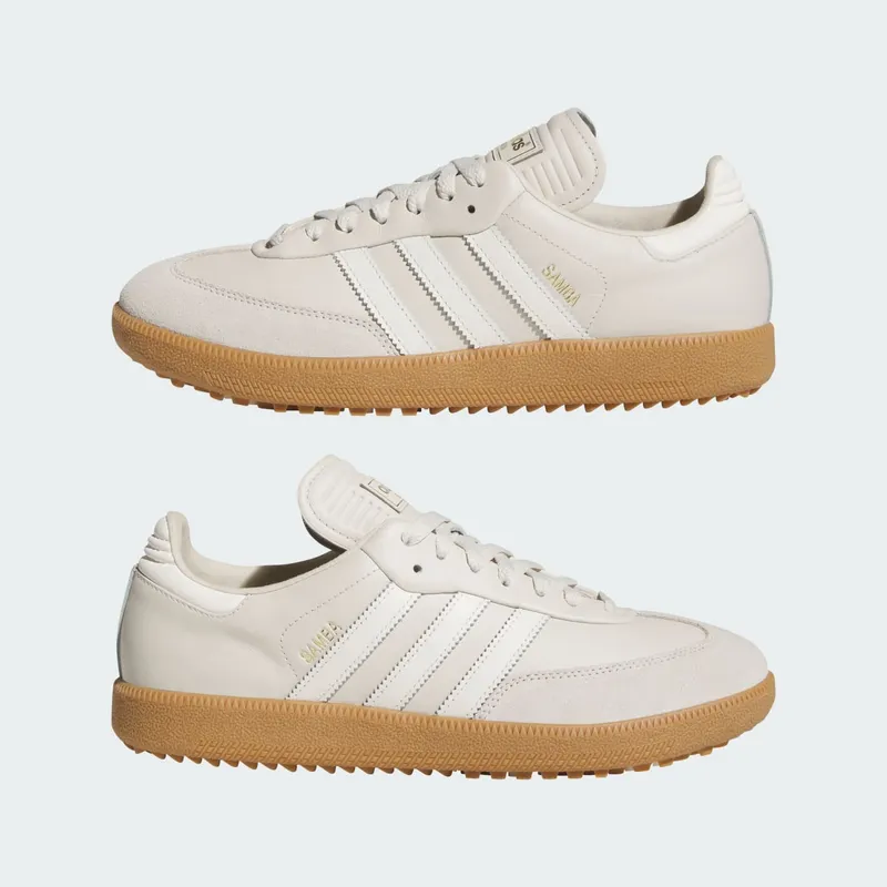 adidas Samba Spikeless Golf Alumina Off White Gum (JH6152)