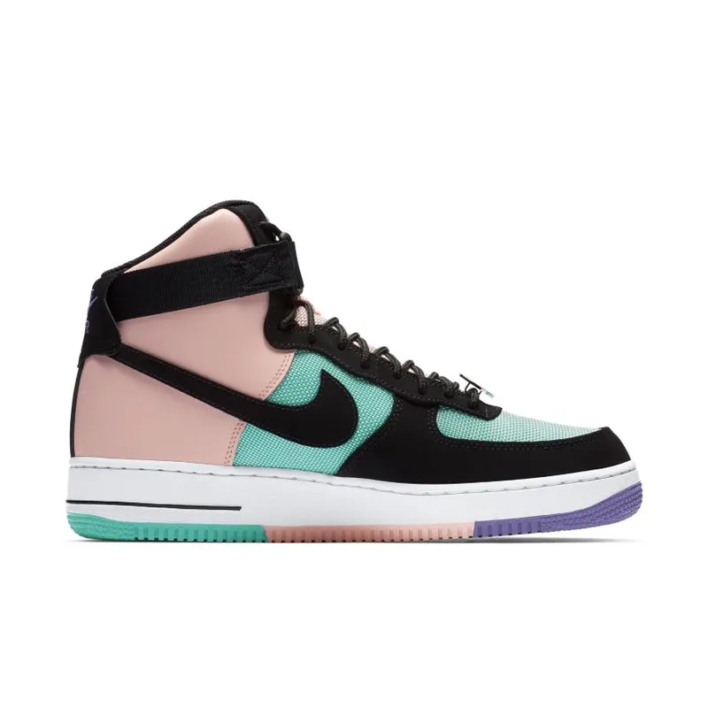 Nike Air Force 1 High Have A Day Hyper Jade/Black-Bleached Coral-Space Purple (CI2306-300)