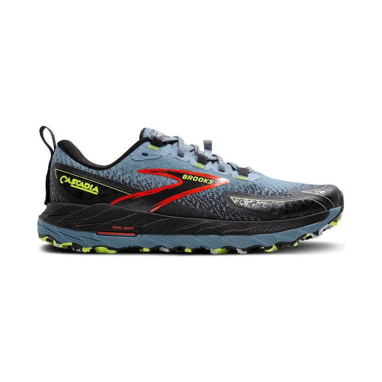 Brooks Cascadia 18 Citadel Ebony Lime (110426-1D-004)