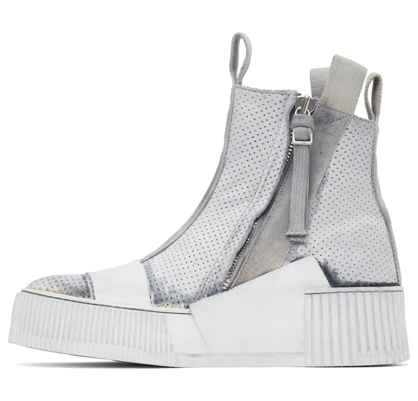 Boris Bidjan Saberi SSENSE Exclusive Grey Bamba 3.1 Sneakers (SSNSx18) (3)