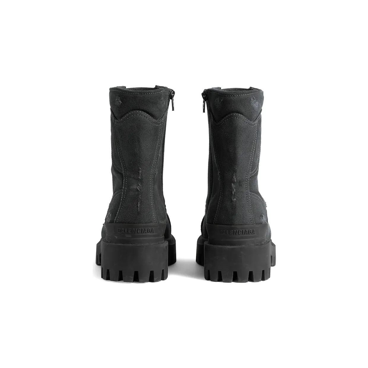 Balenciaga Lace-up Combat “Black” (845015 W2H11 1000) (2)