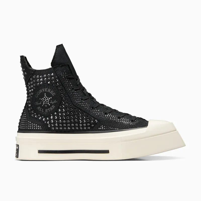 Converse Chuck Taylor All Star 70 Hi De Luxe Squared Swarovski Black (A09070C)