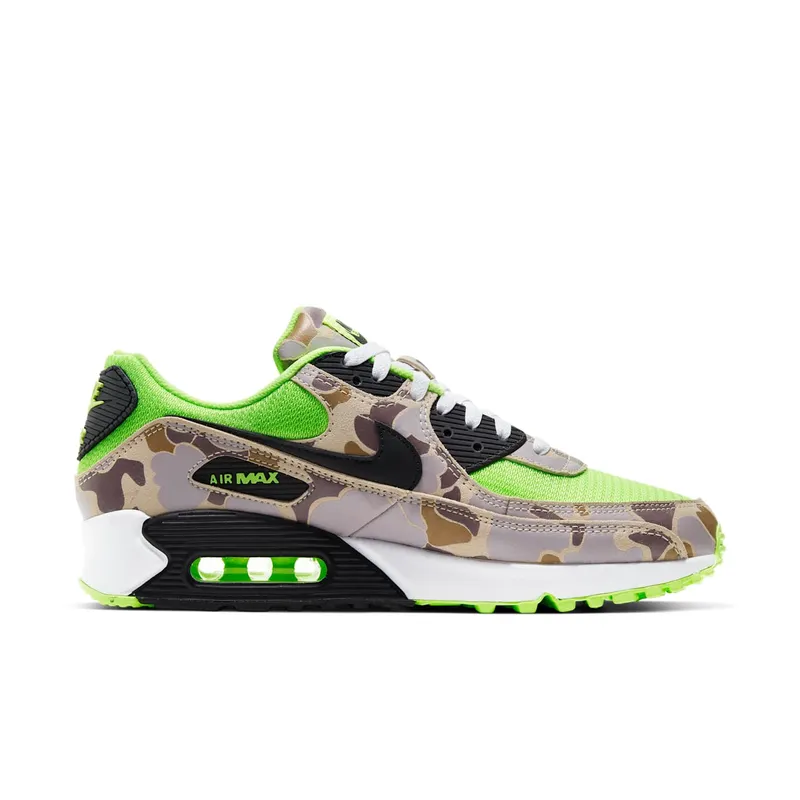 Nike Air Max 90 Duck Camo Volt (2020) (CW4039-300)