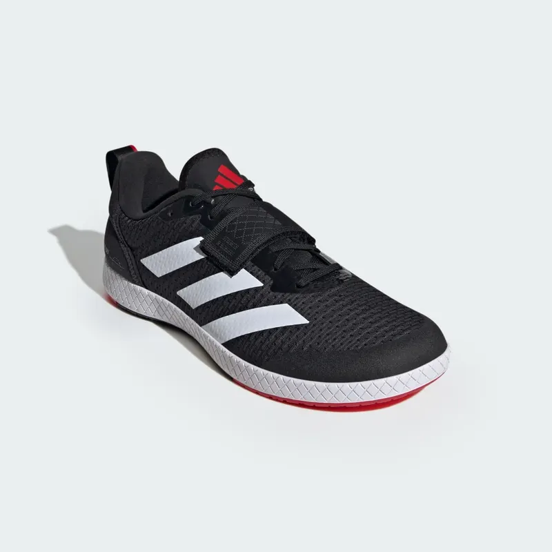 Adidas The Total Gewichthefschoenen Core Black / Cloud White / Pure Ruby (IH8240)