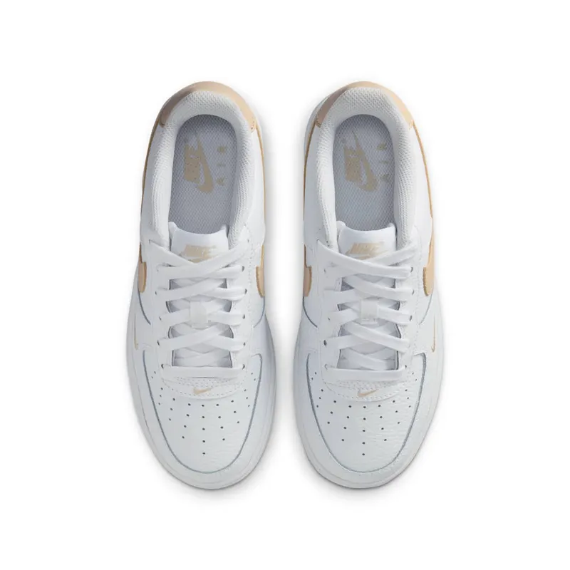 Nike Air Force 1 GS “White / Rattan” (IO7403-102)