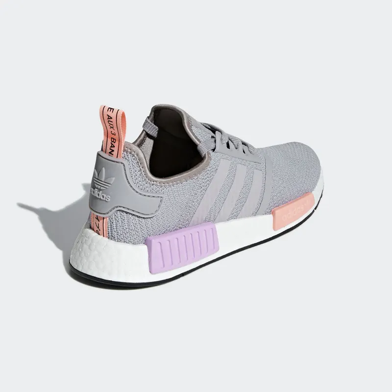 adidas NMD R1 Light Granite Clear Orange (W) Light Granite/Light Granite/Clear Orange (B37647)